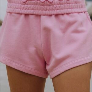 Daily Drills Soft Pink Athletic Shorts